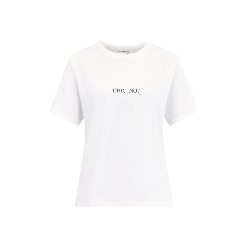 SLOGAN TEE CHIC NO