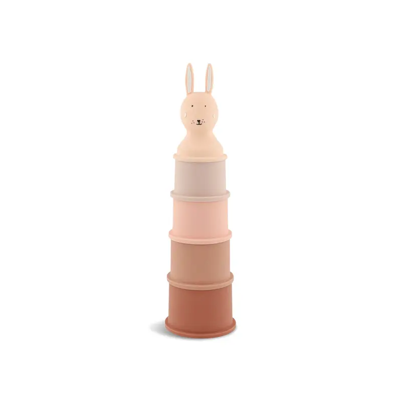 Stacking Cups 5Pcs Mrs. Rabbit