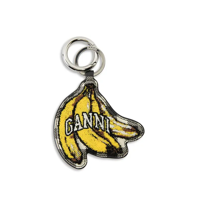 Banana Keyring Velvet