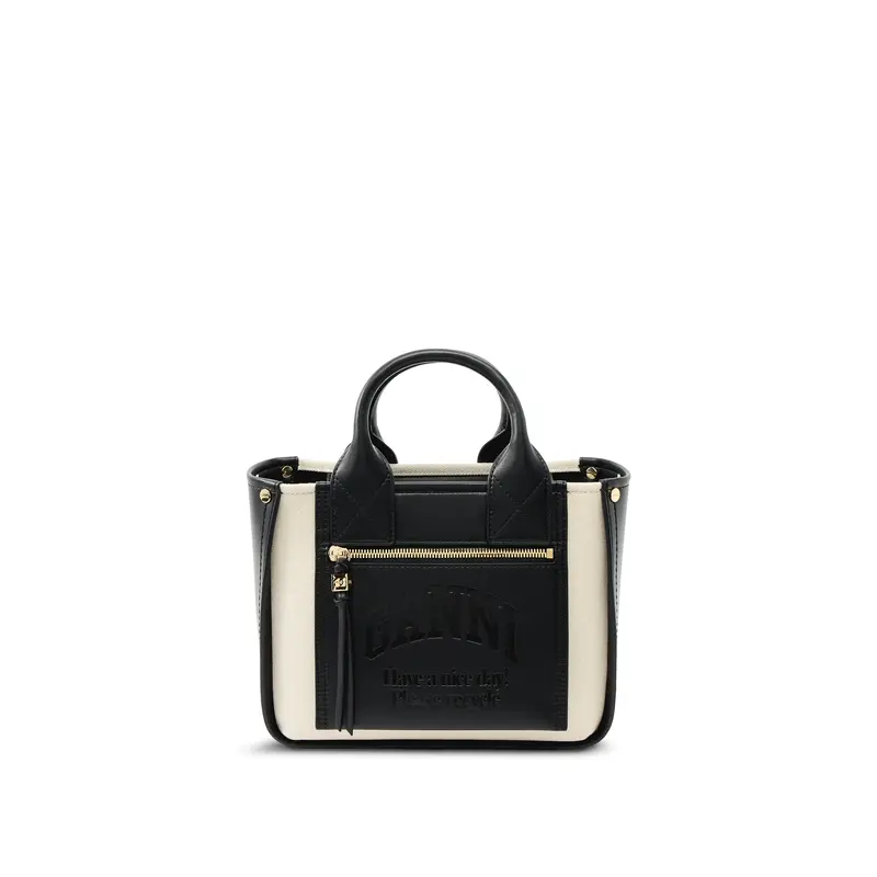 Small Pocket Tote Canvas