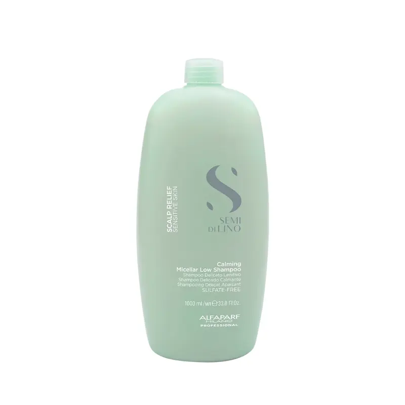 Alfaparf Semi Di Lino Scalp Relief Calming Micellar Low Shampoo For Sensitive Skin 1L