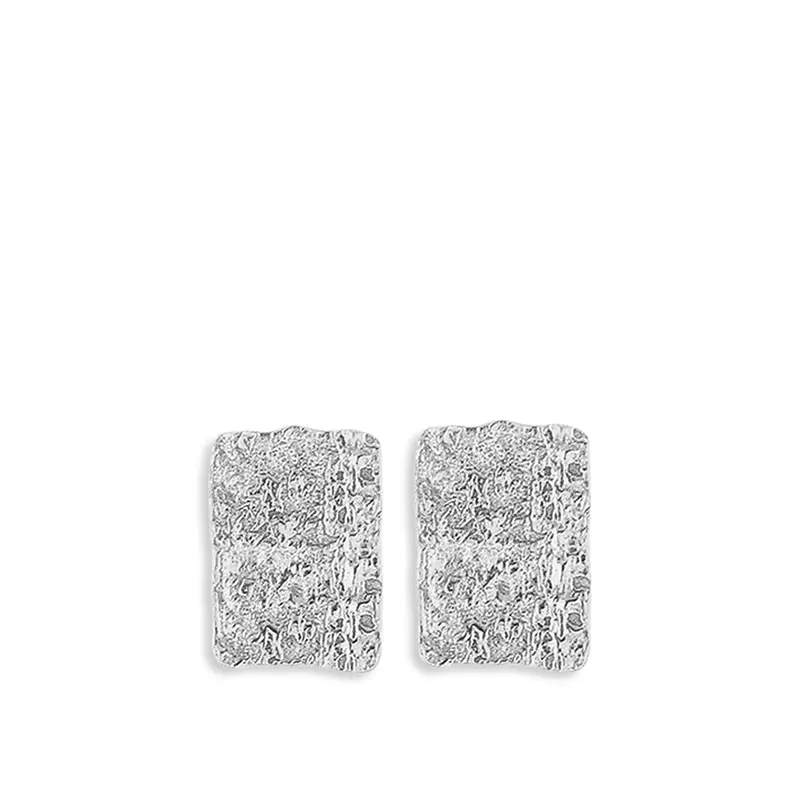 Cascade Textured Pendant Earrings