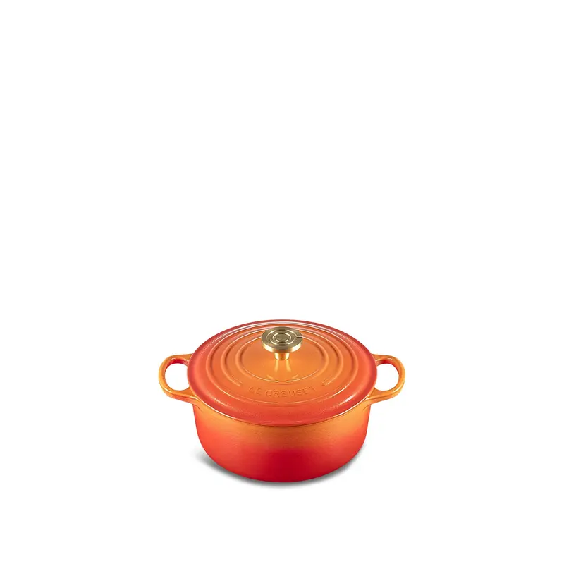 Signature Round Casserole Oven Flamme Dore