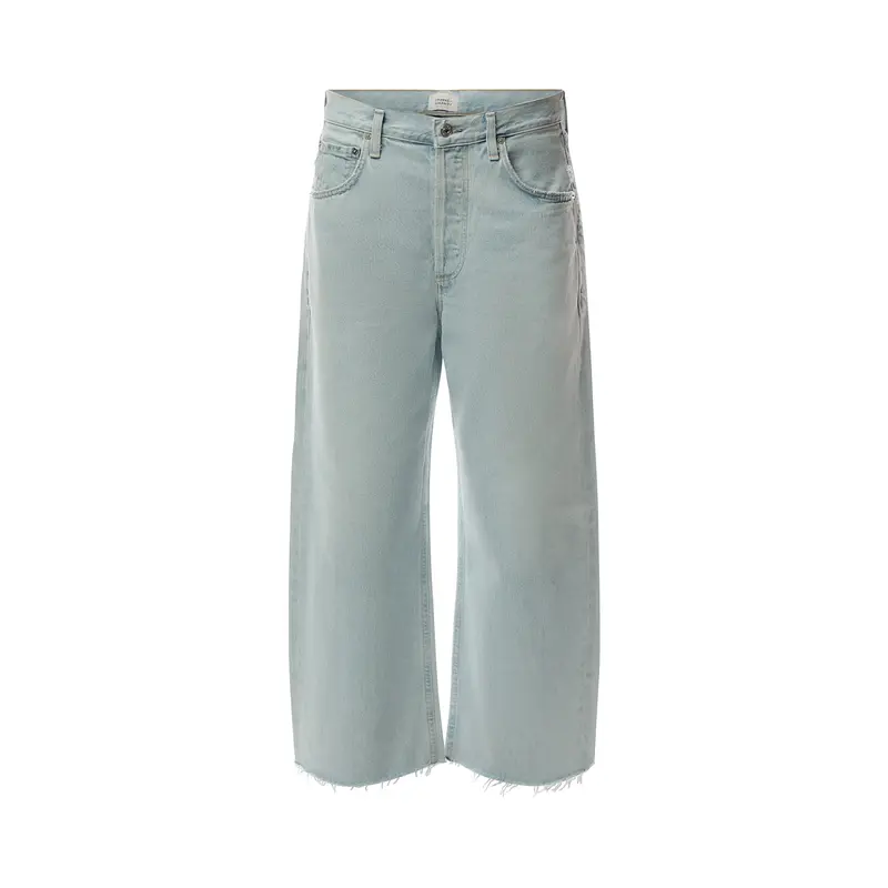 Ayla Raw Hem Cropped Jeans