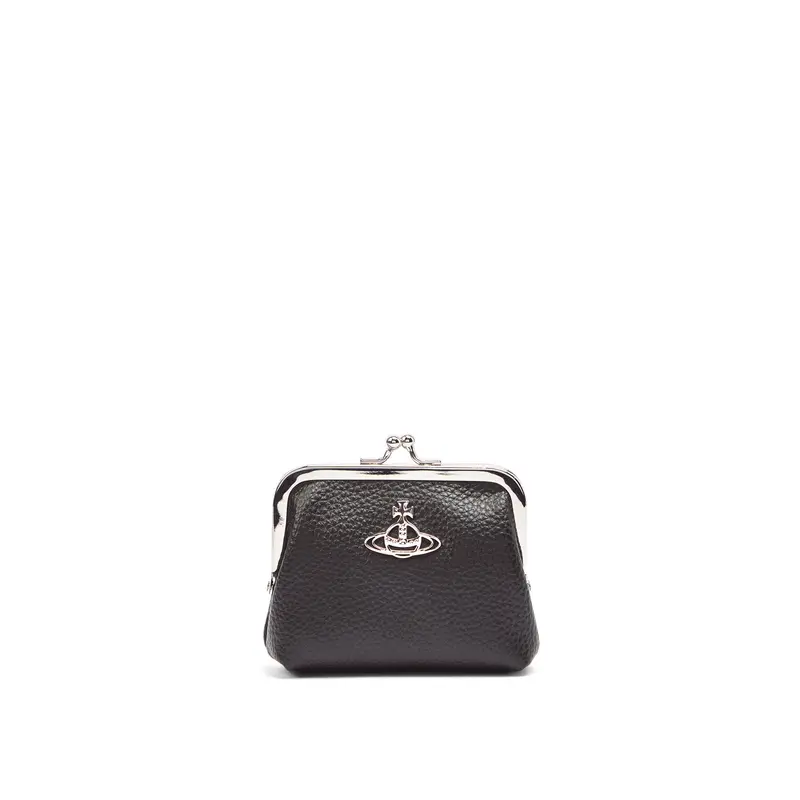 Frame Coin Purse Black