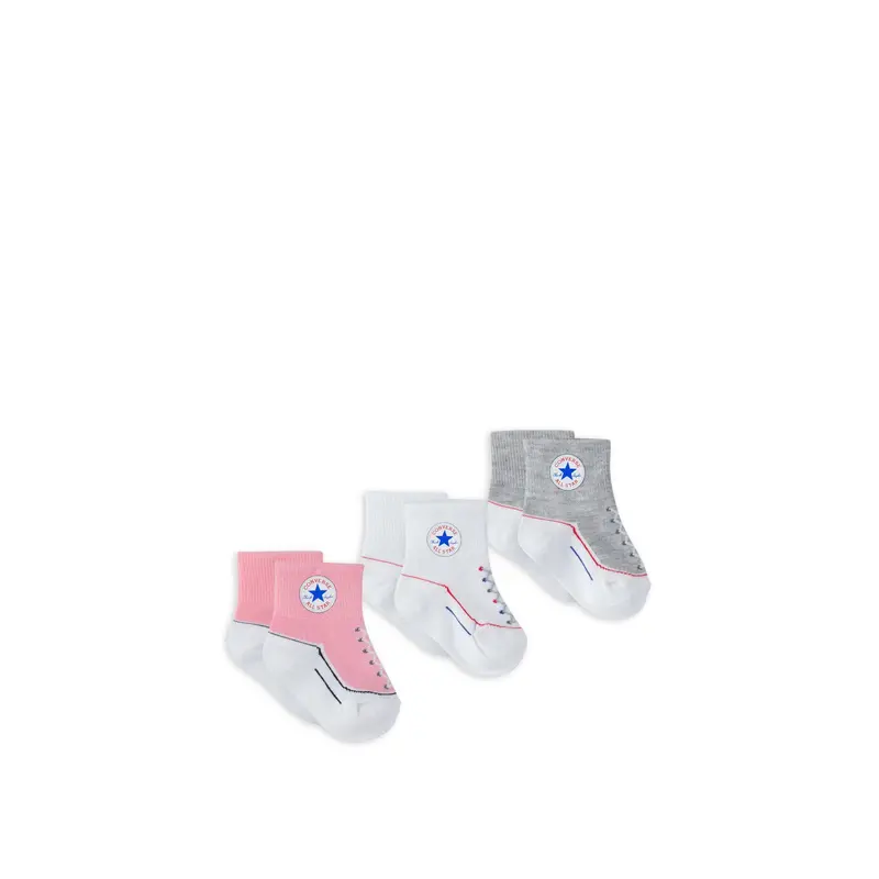 Baby CHN Striated Socks (3 Pack)