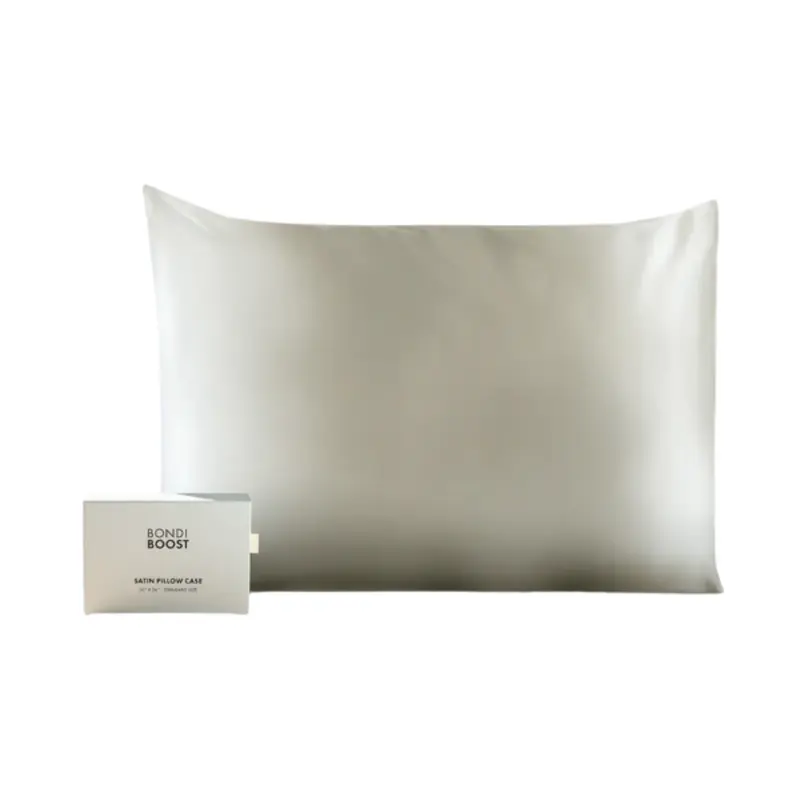 BondiBoost Satin Pillowcase IVORY (Standard Size)