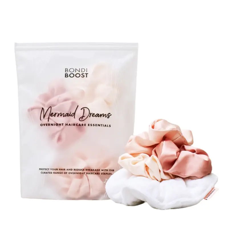 BondiBoost Sleep + Shower Scrunchies