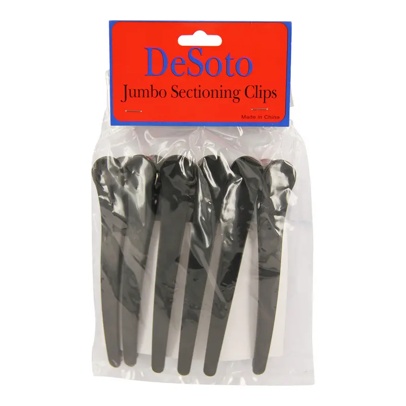 DeSoto Sectioning Clips Black 6pc