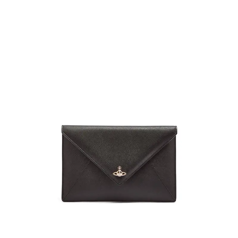 Saffiano Envelope Clutch Bag