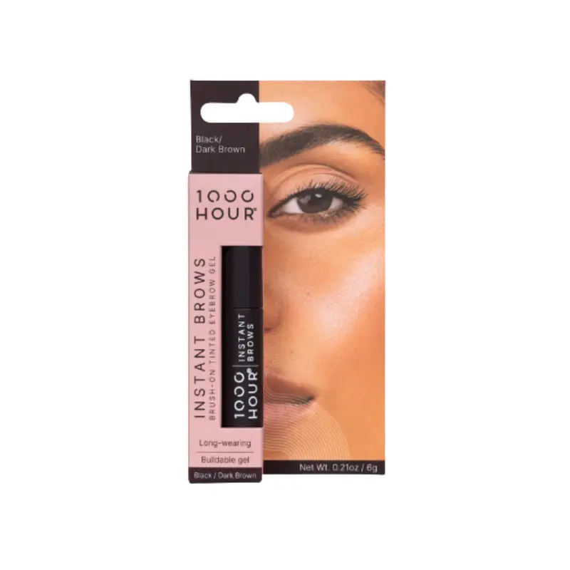 1000 Hour Instant Brows Mascara - Black and Dark Brown 6g