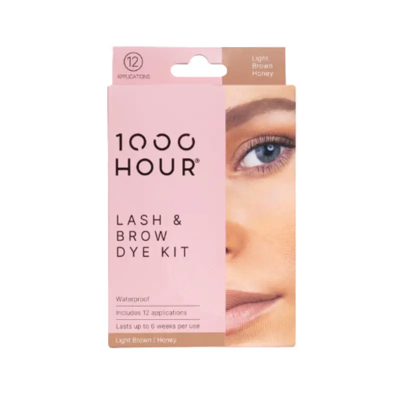 1000 Hour Lash & Brow Dye Kit - Light Brown