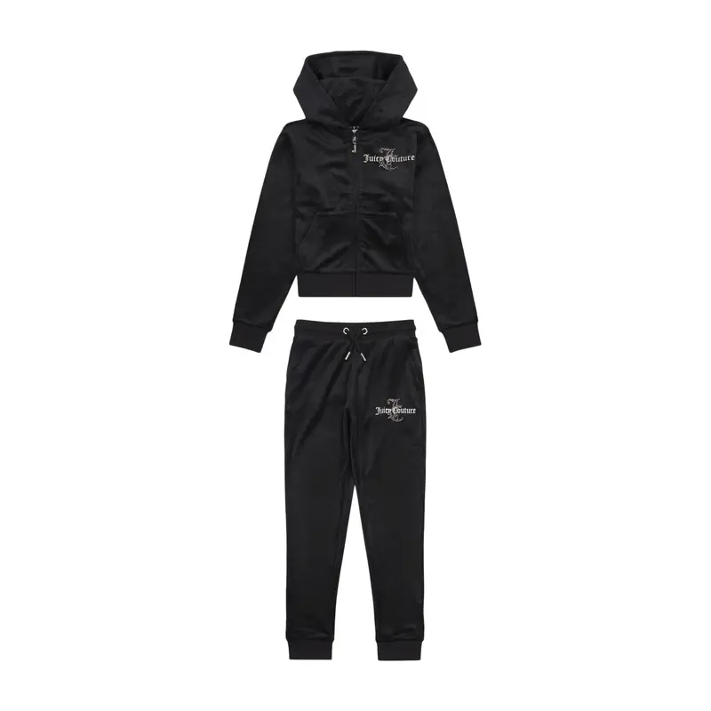 Diamante Hood Slim Jogger Set