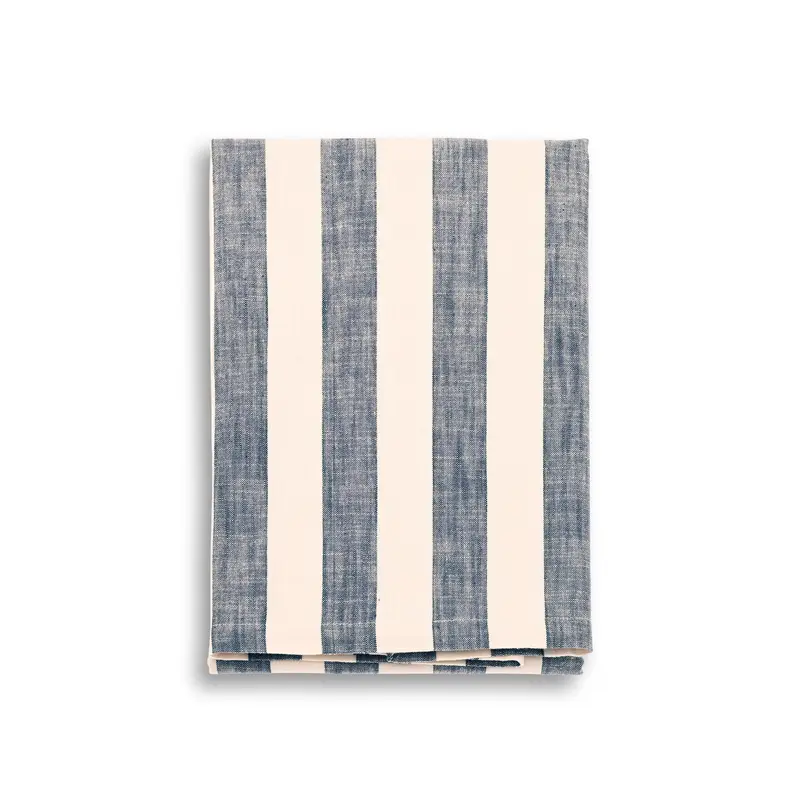 Wide Stripe Tablecloth