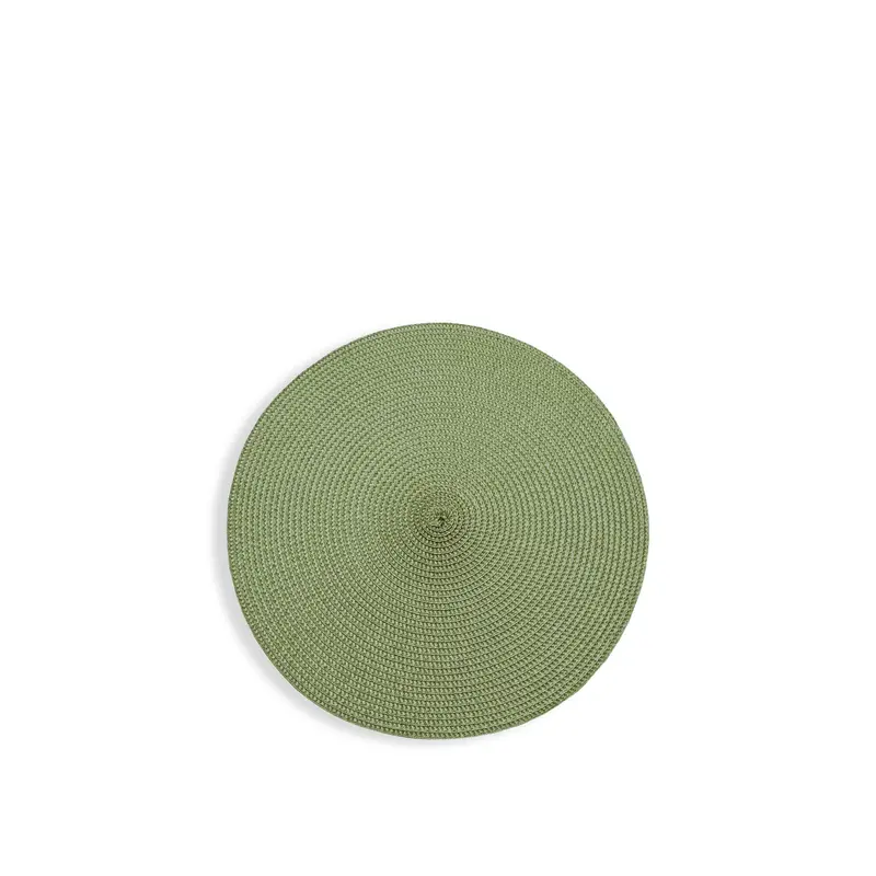 Circular ribbed placemat
