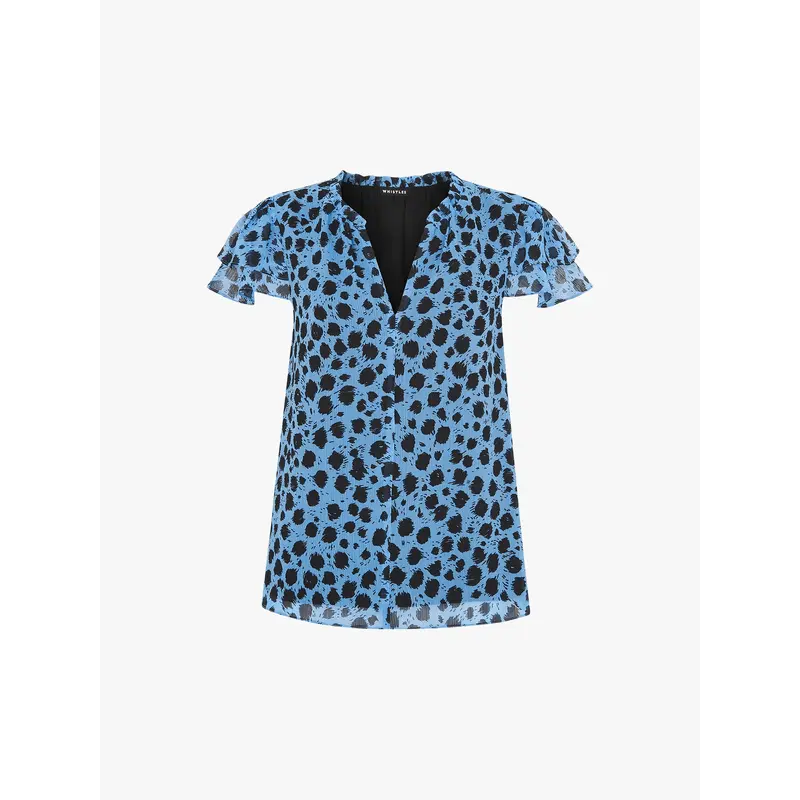 Brushed Dalmatian Blouse