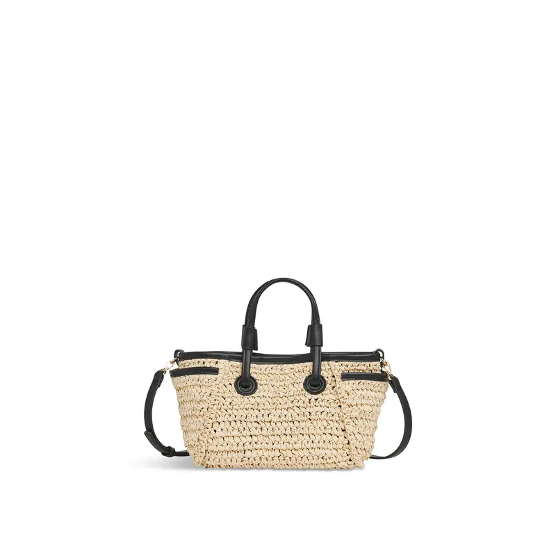 Aylin Mini Straw Tote Bag