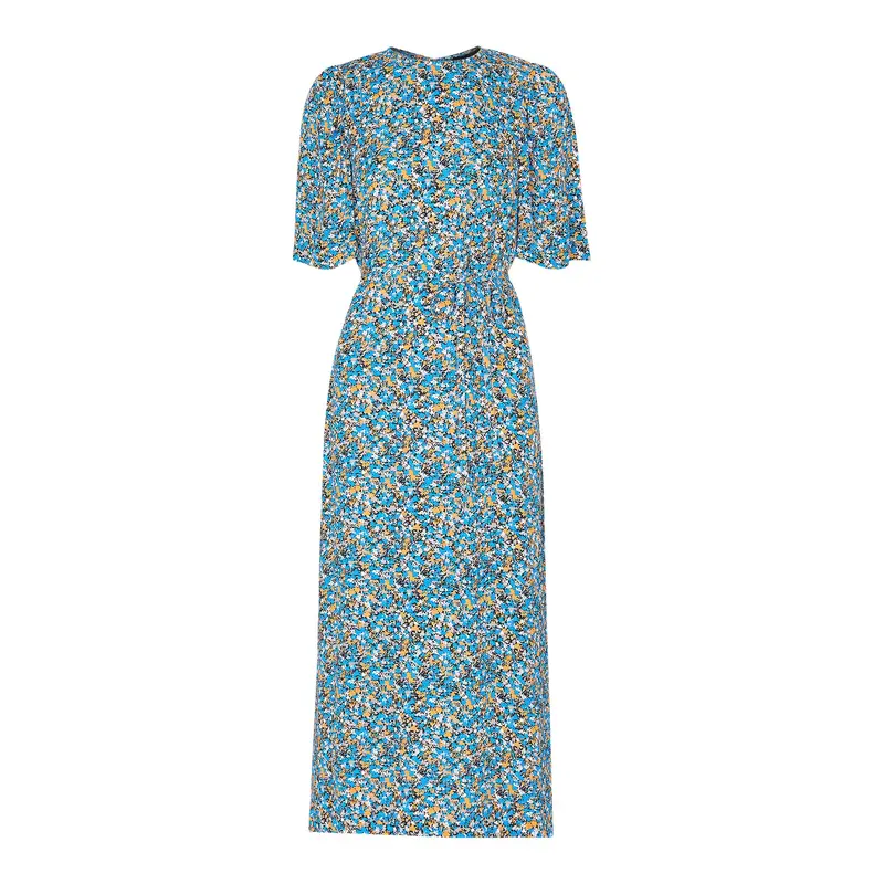 Ditsy Bouquet Midi Dress