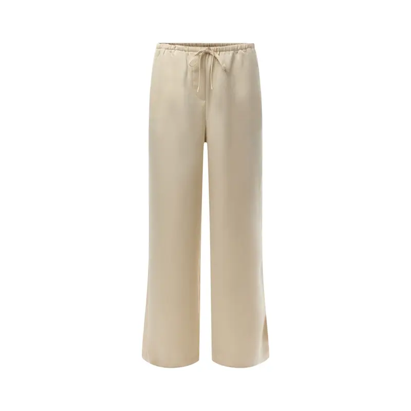 Breya Satin Drawstring Trouser