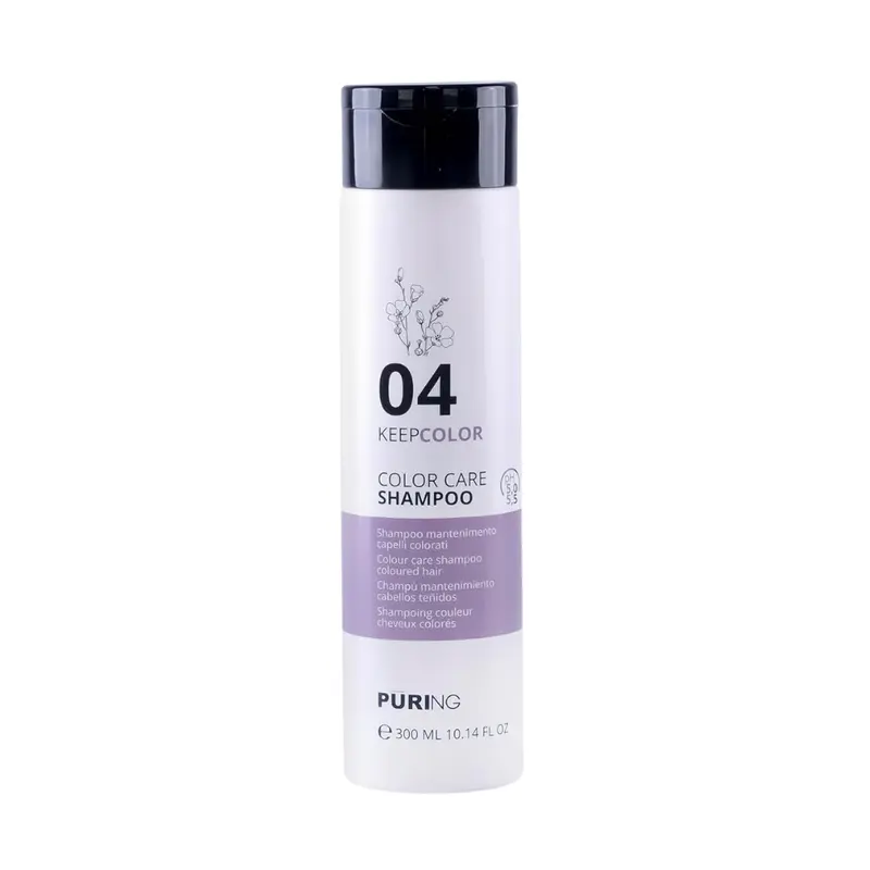 Puring 04 Keepcolor Color Care Shampoo specific for coloured hair 300ml