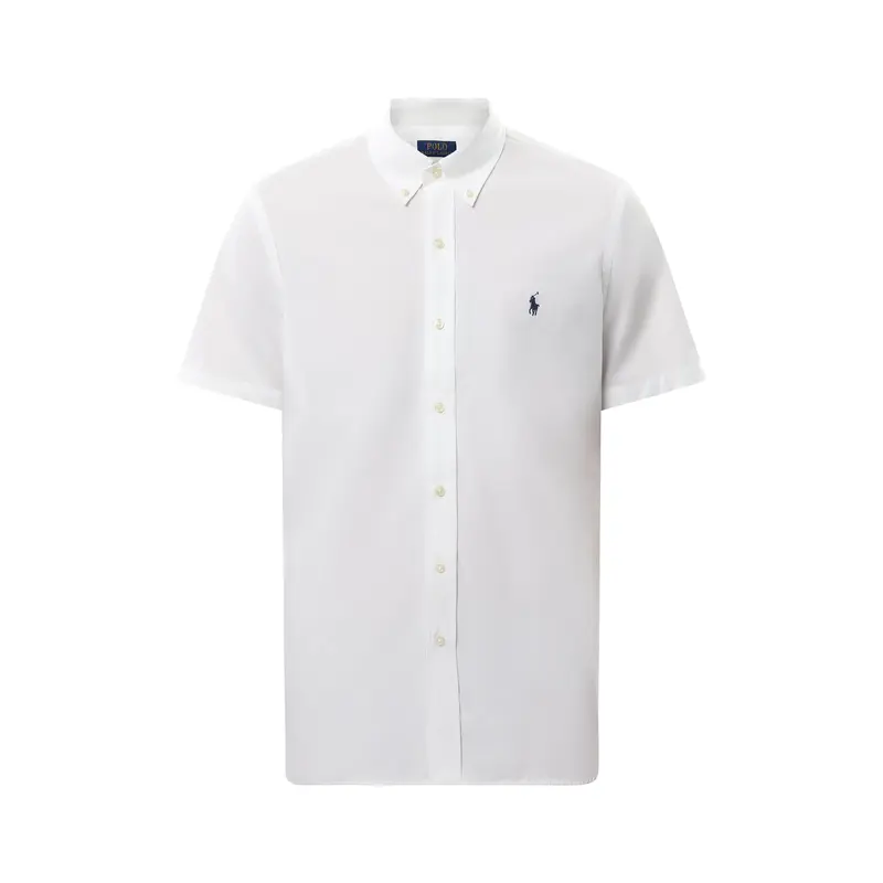 Stretch Poplin Short Sleeves Shirt
