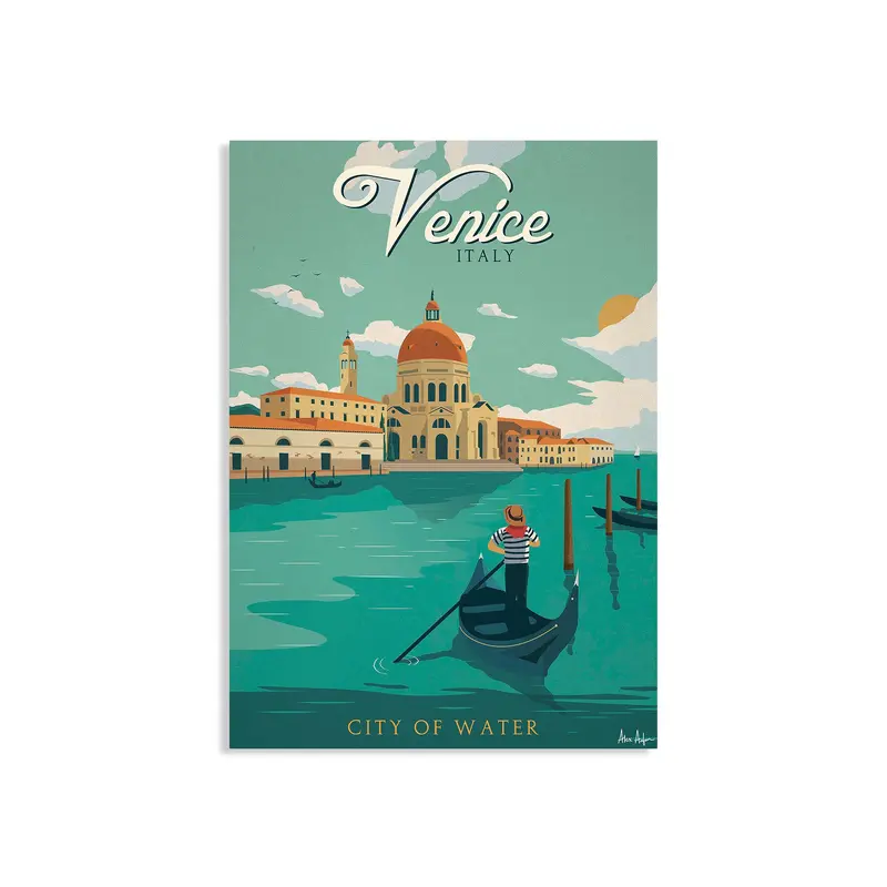 Alex Asfour Venice Poster