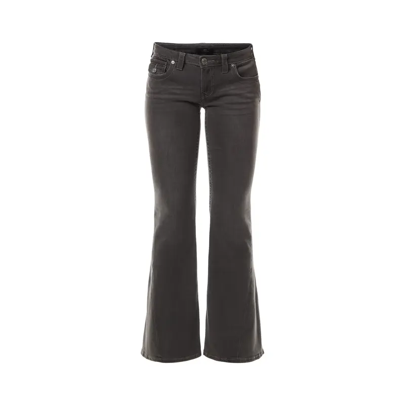 Joey Low Rise Flap Flare Jean