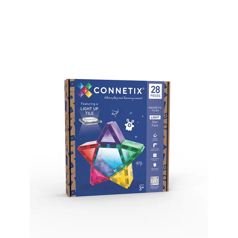 Light Star Magnetic Tile Pack 28-Piece