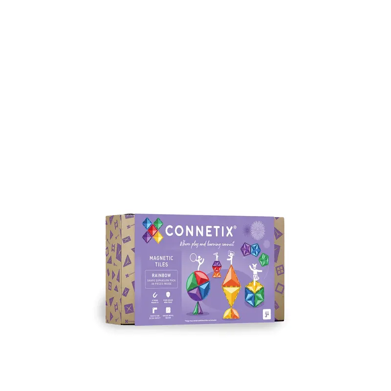 Rainbow Shape Expansion Magnetic Tile Set
