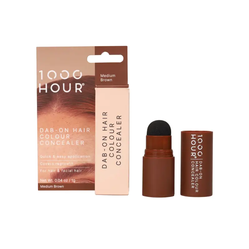 1000hr Dab-On Hair Colour Concealer - Medium Brown 12g