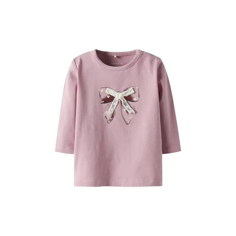 Baby Frissy Long-Sleeve Top Lilac
