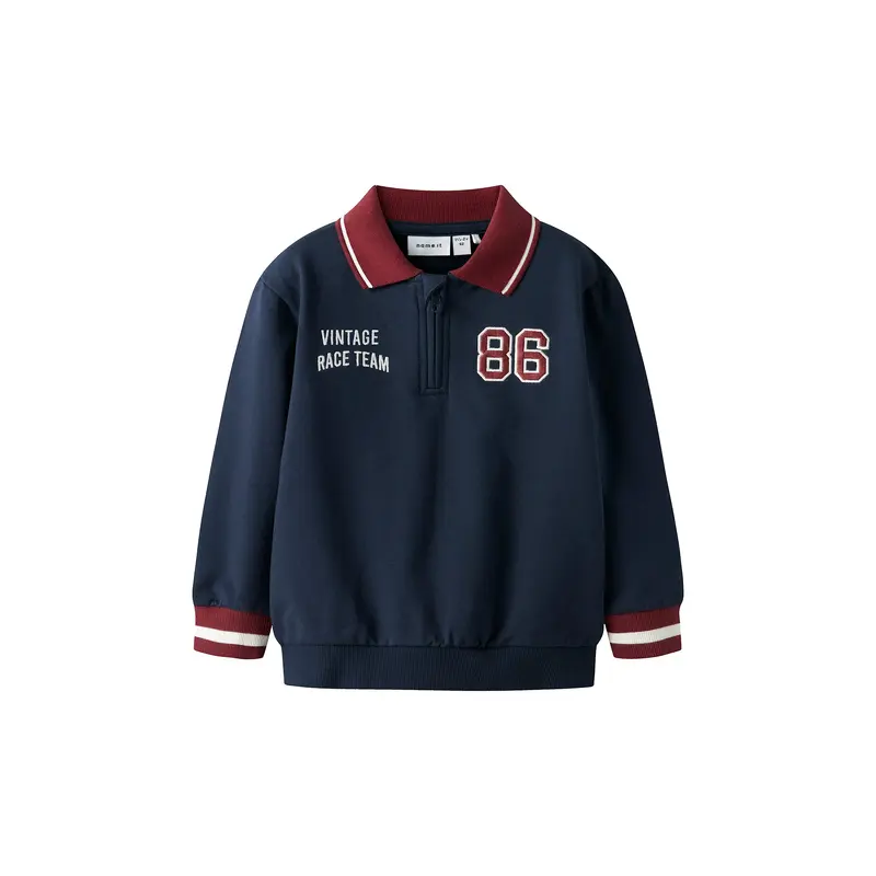Boys Ramse Polo Sweatshirt Navy