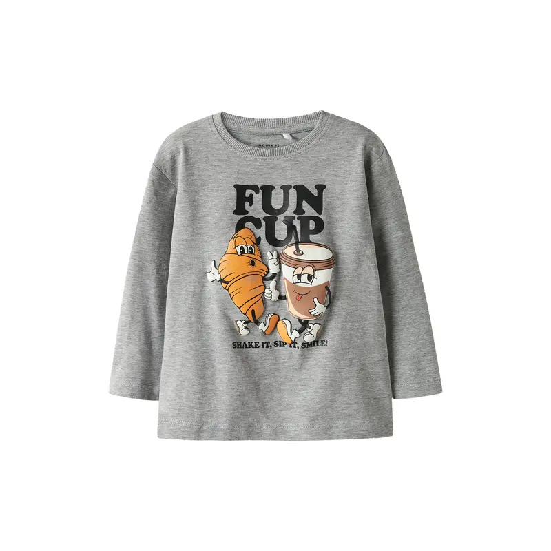 Boys Rasmus Long-Sleeve Top Grey
