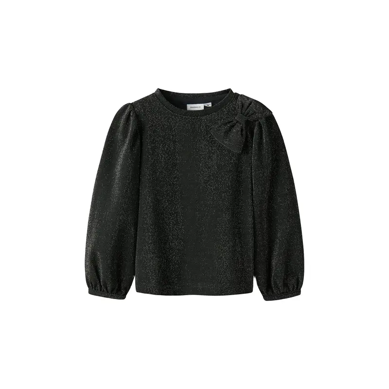 Girls Roisin Long-Sleeve Top Black