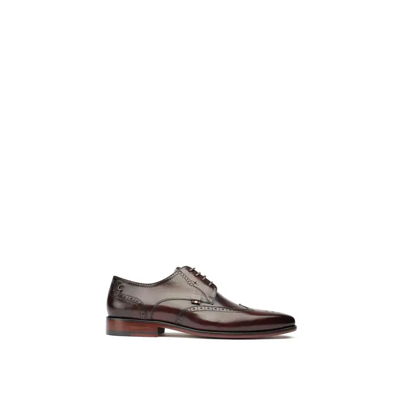 Beagle Leather Derby Shoes Brown