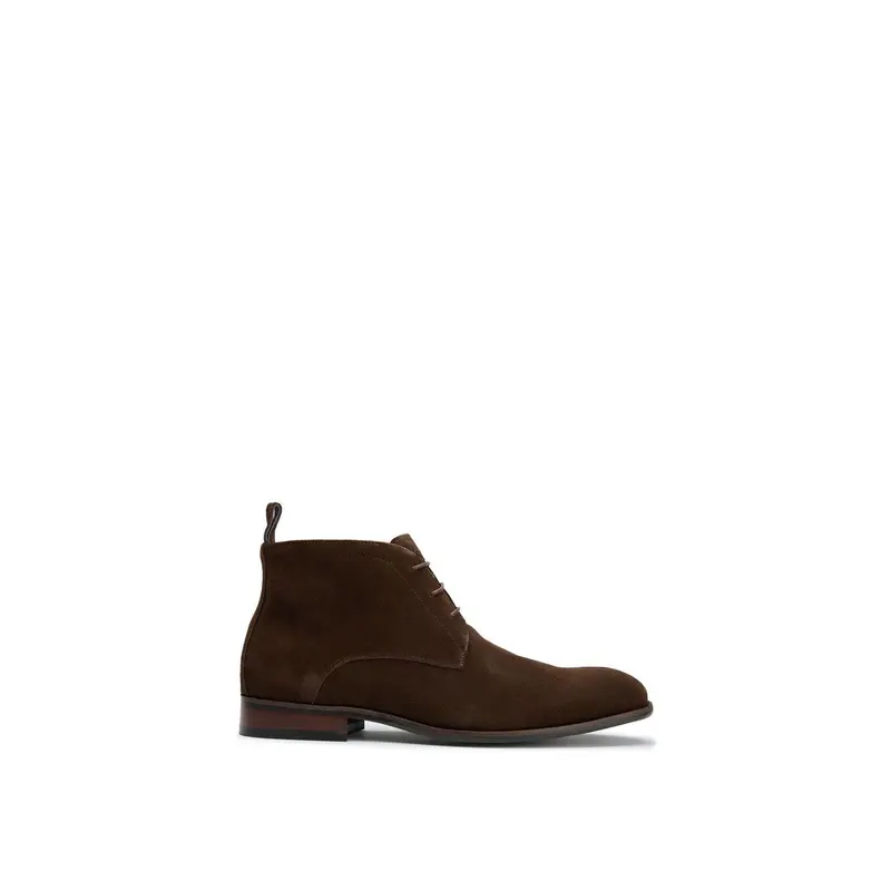 Firey Suede Chukka Boots Brown