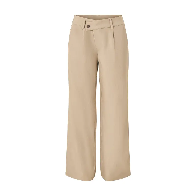 Flynn Slouchy Trousers Beige