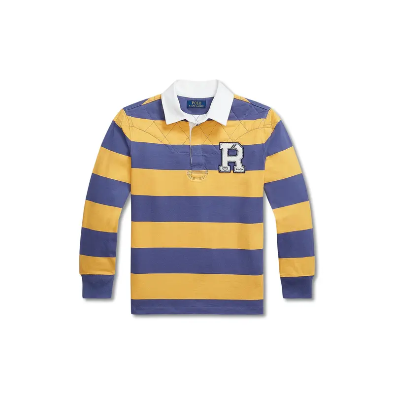 Striped Cotton Jersey Rugby Shirt