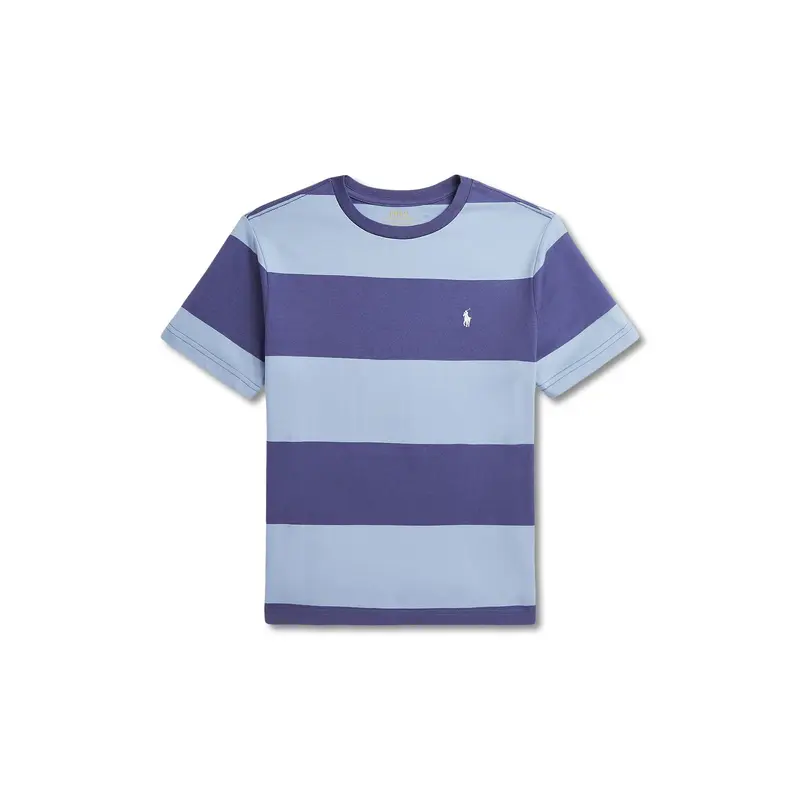Striped Cotton Jersey Tee