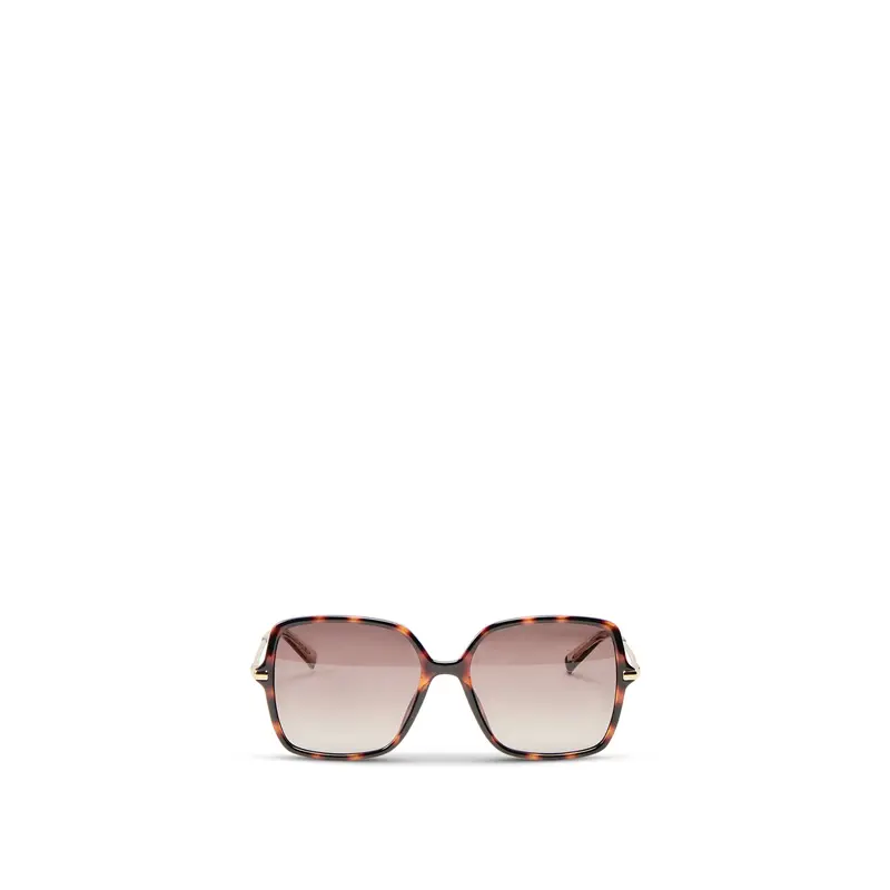 Womens Square Havana Sunglasses