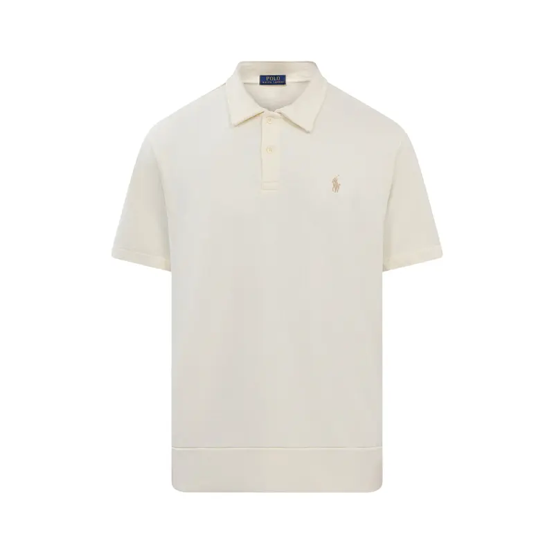 Loopback Terry Polo Top