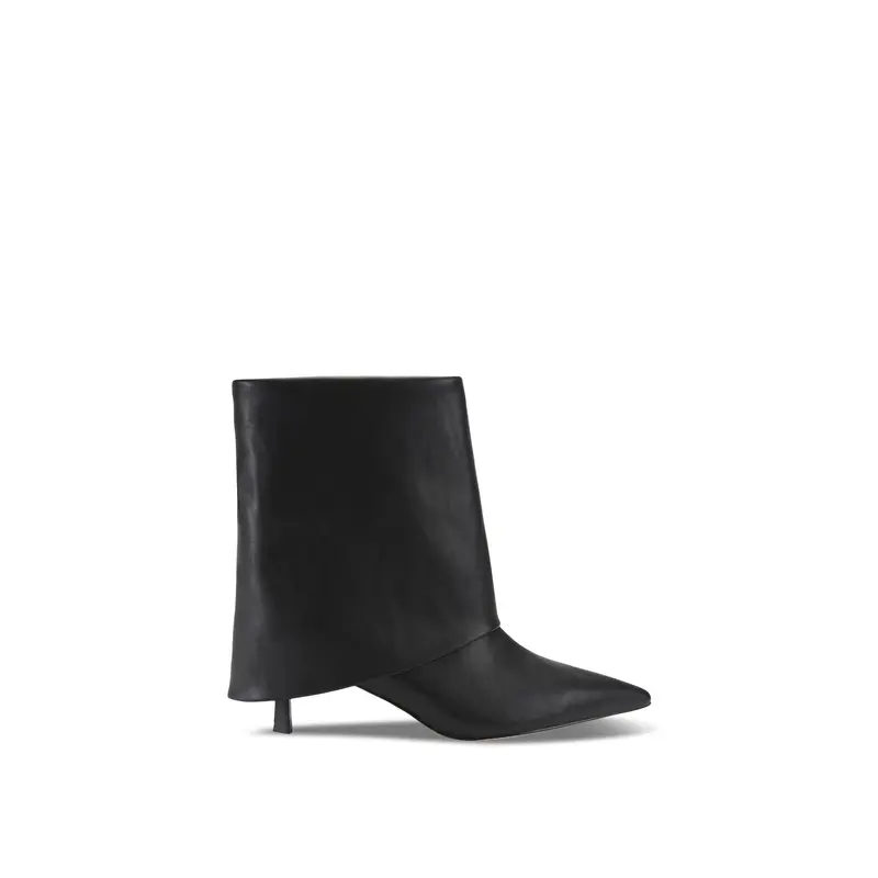 Fierce Leather Ankle Boots