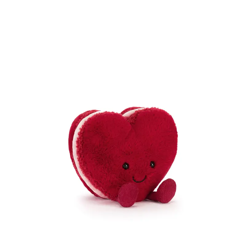 Amuseables Arlette Heart Macaron (Red)