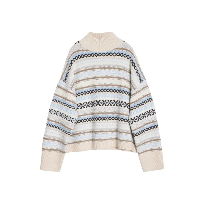 Fair isle Turtle Neck Jumper