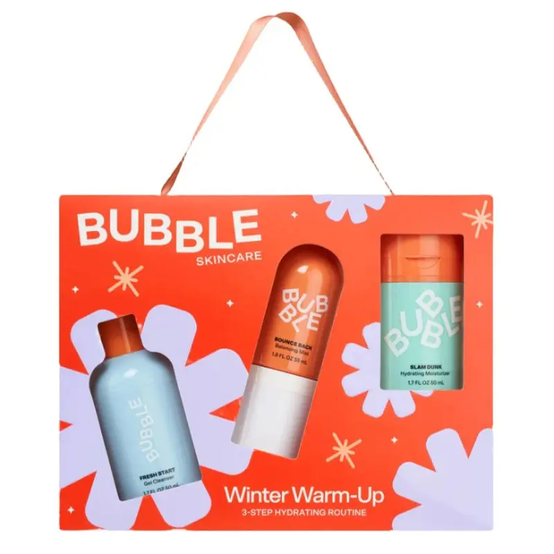 BUBBLE - Winter Warm-Up 3-Step Hydrating Routine