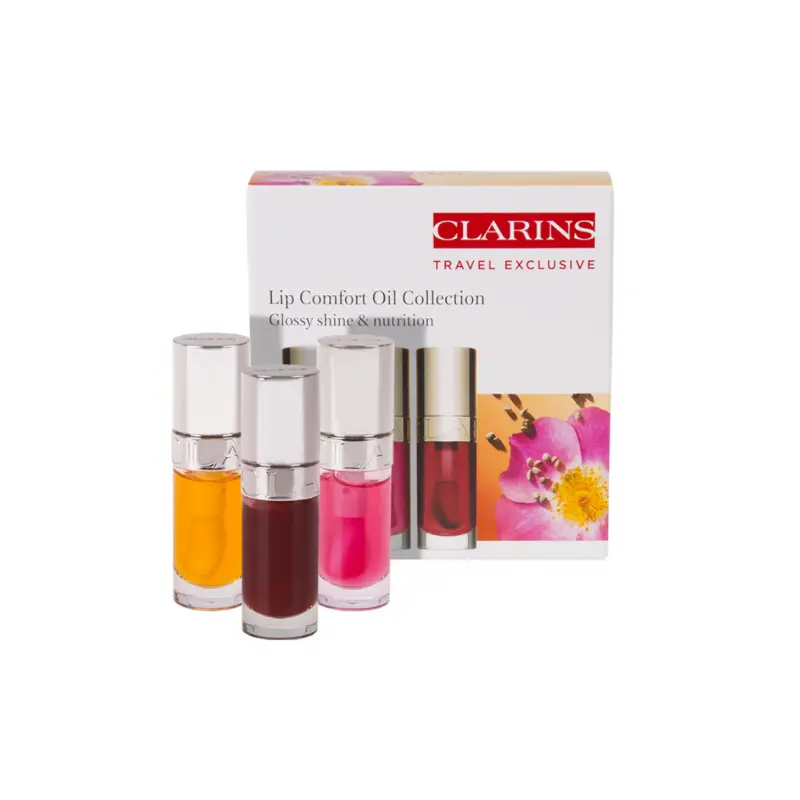 Clarins Lip Comfort Oil Collection Trio Travel Set
