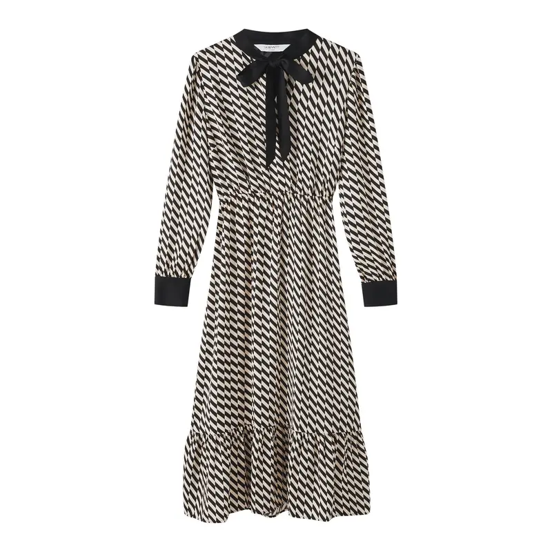 Bridget & Birch Graphic Print Dress