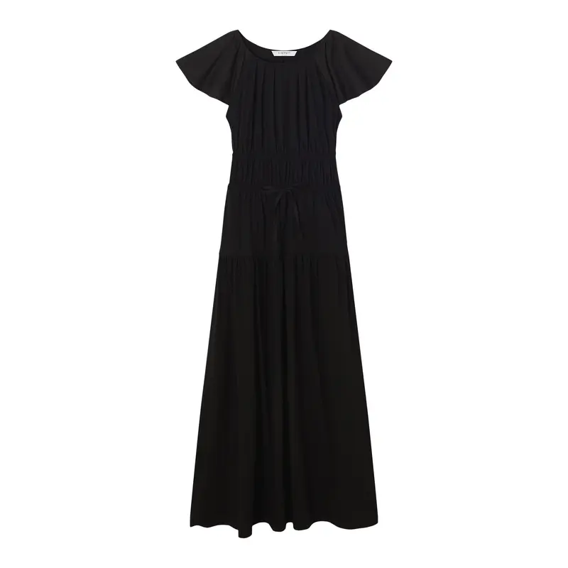 Carla Cotton-Lenzing Ecovero Viscose Maxi Dres