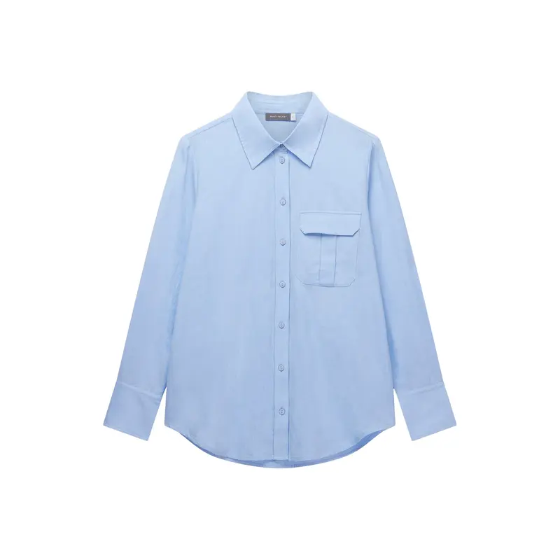 Chambray Oversized Shirt