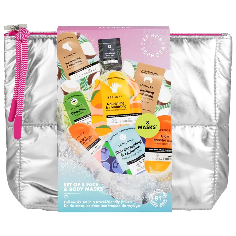 SEPHORA COLLECTION - Set of 8 Face & Body Masks